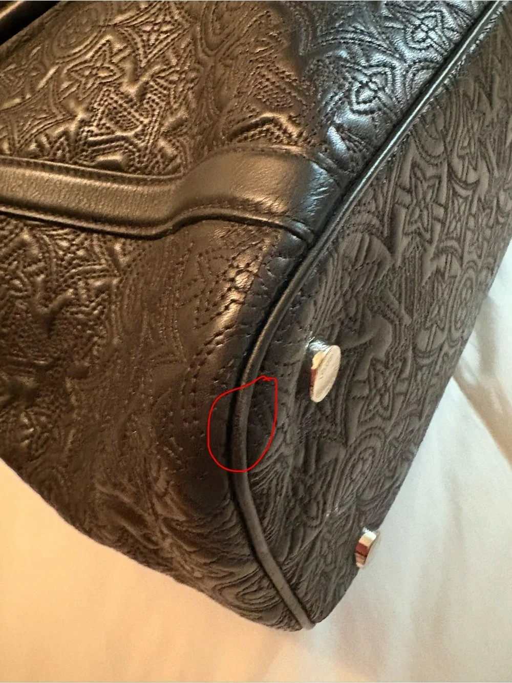 Louis Vuitton 2-Way Shoulder Bag Monogram Antia Ixia MM in Noir EUC